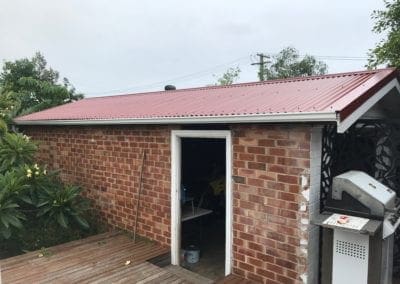 Colorbond Carport Reroof -Russell Vale