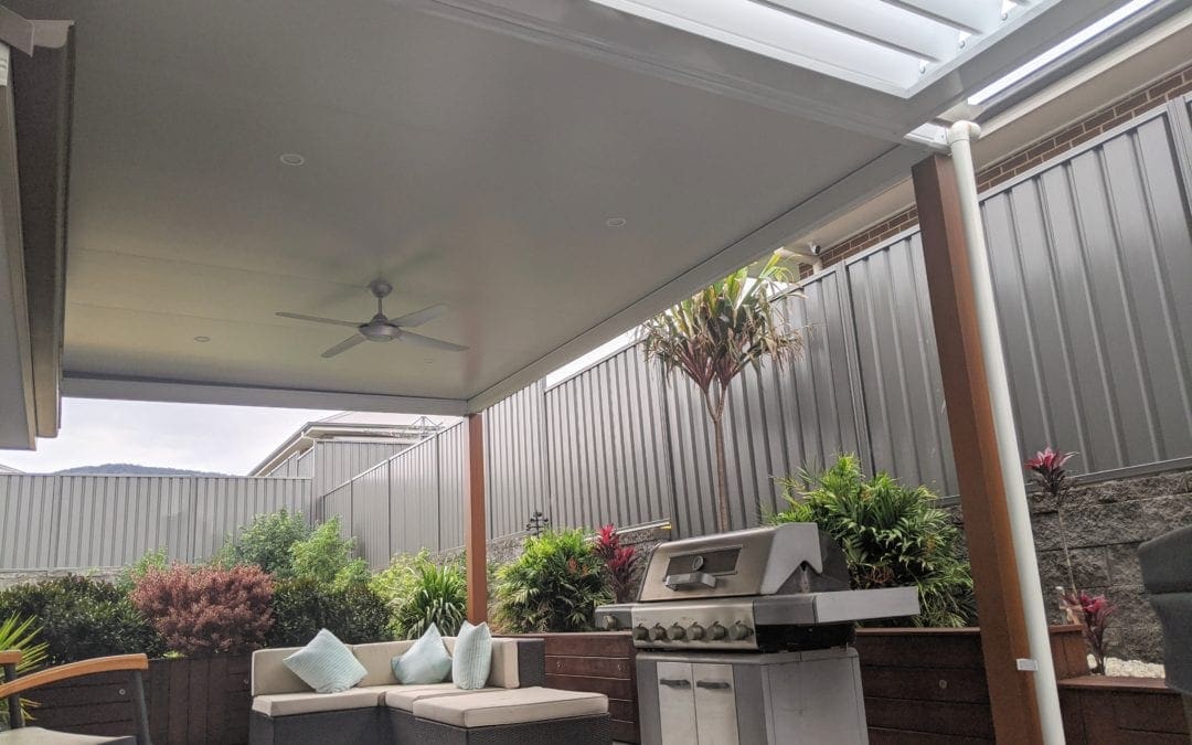 Flat Insulated Roof Pergola & Opening Roof Pergola, Horsley