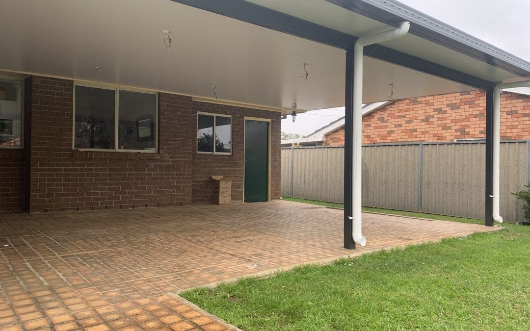 Flat Insulated Roof Pergola, Glenfield