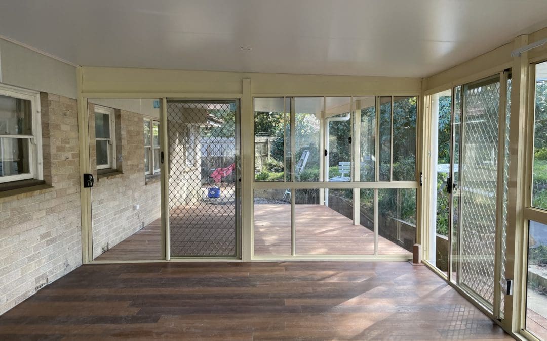 Sunroom with Insulated Pergola and Deck, Bowral