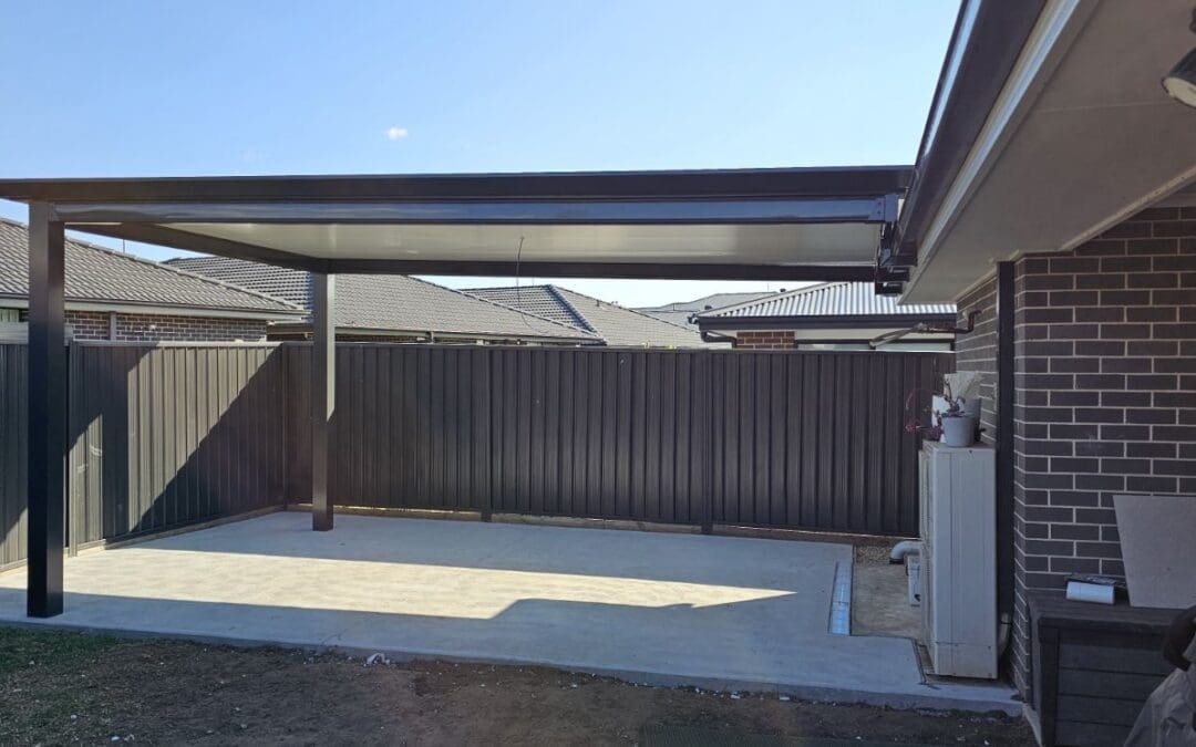 Pergola & Concrete Slab